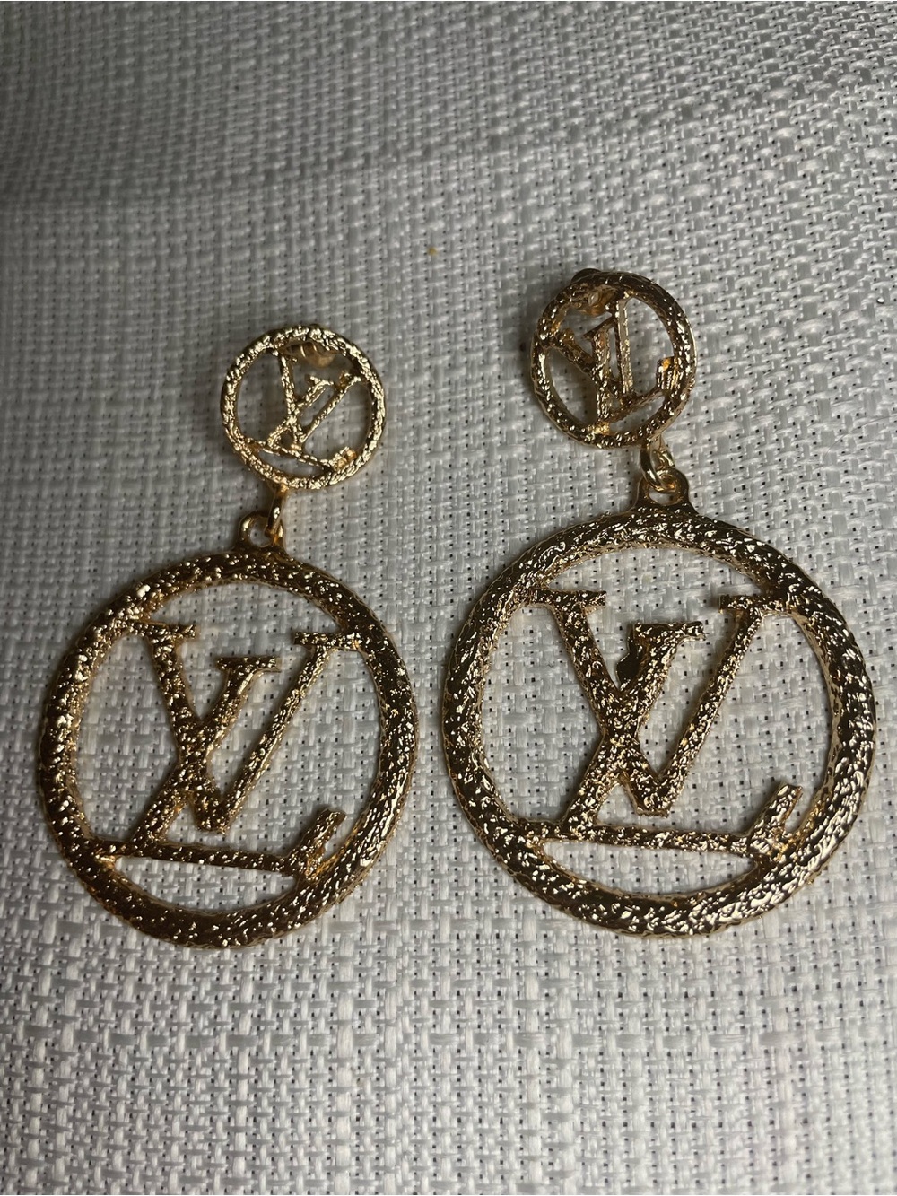 Y2K Gold Drop Earrings